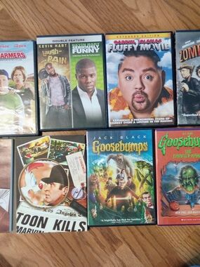 GoosebumpsDVD X 2,Jack Black; Kevin Hart Combo, Roger Rabbit Collector's Edition